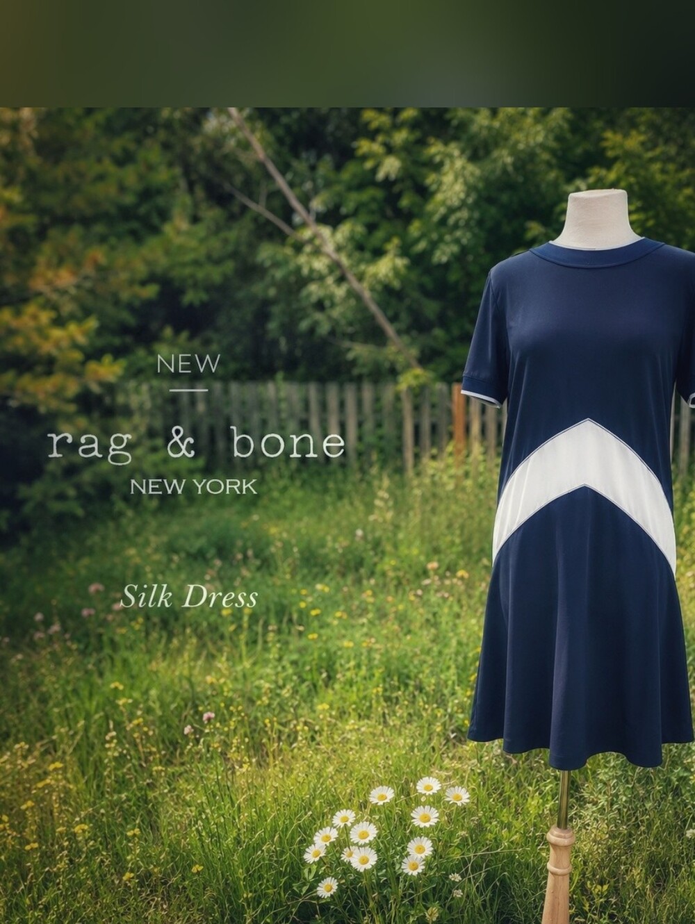 👗Rag & Bone SILK Dress NWT - Size Small